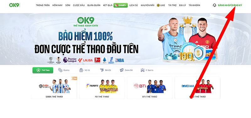 Đăng ký nhà cái OK9: Lợi ích, quy trình, ưu đãi khủng bạn nên biết 2 Hướng Dẫn Tạo Tài Khoản OK9 Chi Tiết